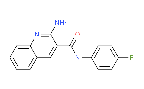 CAS No. 524036-16-6, 2-Amino-N-(4-fluorophenyl)quinoline-3-carboxamide
