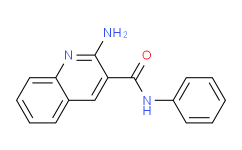 CAS No. 121217-60-5, 2-Amino-N-phenylquinoline-3-carboxamide