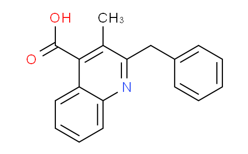 CAS No. 443905-01-9, 2-Benzyl-3-methylquinoline-4-carboxylic acid
