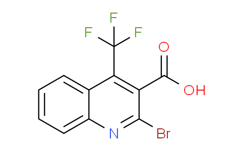 CAS No. 590372-20-6, 2-Bromo-4-(trifluoromethyl)quinoline-3-carboxylic acid