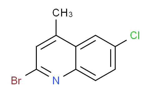 CAS No. 18004-64-3, 2-Bromo-6-chloro-4-methylquinoline
