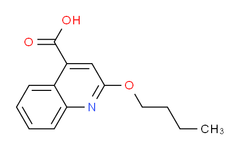CAS No. 10222-61-4, 2-Butoxyquinoline-4-carboxylic acid