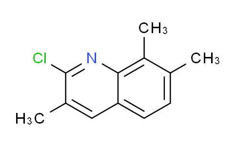 CAS No. 919035-63-5, 2-Chloro-3,7,8-trimethylquinoline