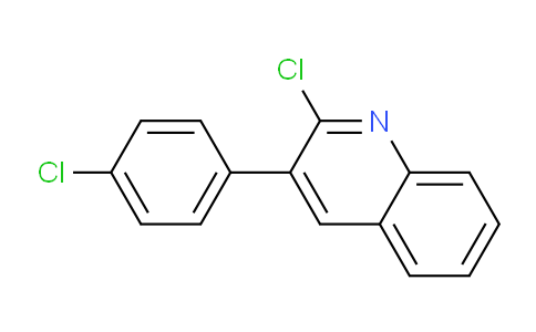 CAS No. 85274-81-3, 2-Chloro-3-(4-chlorophenyl)quinoline