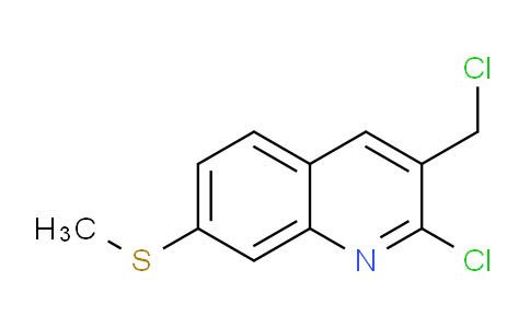CAS No. 794582-34-6, 2-Chloro-3-(chloromethyl)-7-(methylthio)quinoline