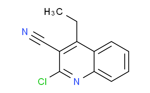CAS No. 101617-64-5, 2-Chloro-4-ethylquinoline-3-carbonitrile