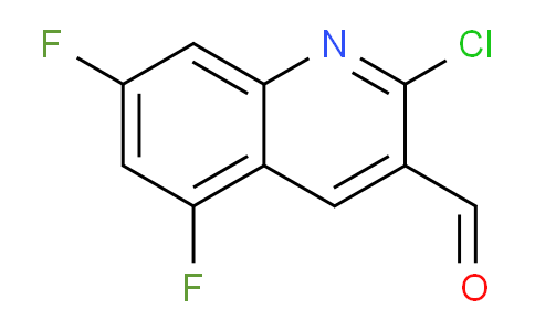 CAS No. 956631-90-6, 2-Chloro-5,7-difluoroquinoline-3-carbaldehyde