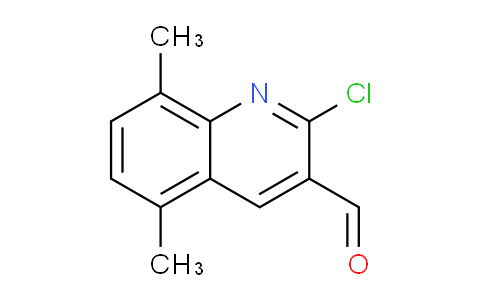 CAS No. 323196-71-0, 2-Chloro-5,8-dimethylquinoline-3-carbaldehyde