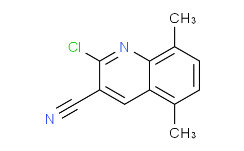 CAS No. 351363-12-7, 2-Chloro-5,8-dimethylquinoline-3-carbonitrile