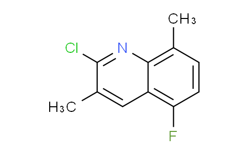 CAS No. 175204-94-1, 2-Chloro-5-fluoro-3,8-dimethylquinoline