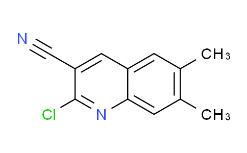 CAS No. 95104-22-6, 2-Chloro-6,7-dimethylquinoline-3-carbonitrile