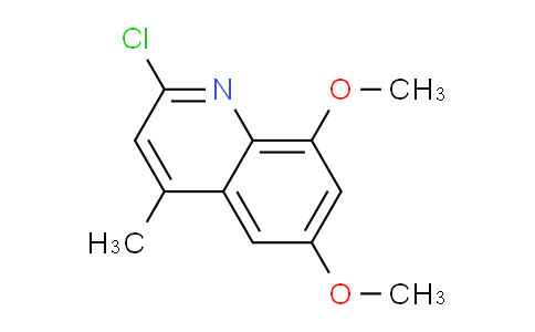 CAS No. 938459-20-2, 2-Chloro-6,8-dimethoxy-4-methylquinoline