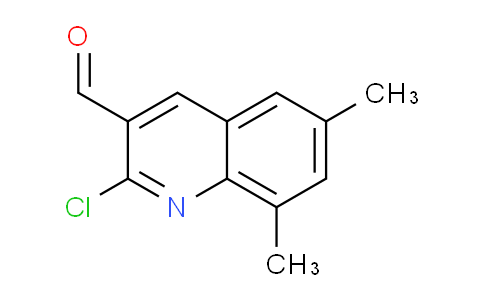 CAS No. 73568-31-7, 2-Chloro-6,8-dimethylquinoline-3-carbaldehyde
