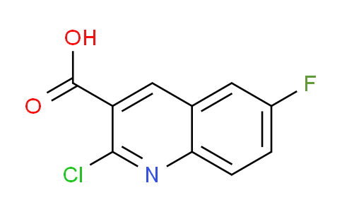 CAS No. 1017222-23-9, 2-Chloro-6-fluoroquinoline-3-carboxylic acid