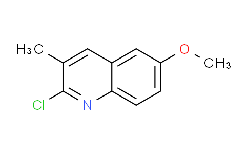 CAS No. 123990-76-1, 2-Chloro-6-methoxy-3-methylquinoline