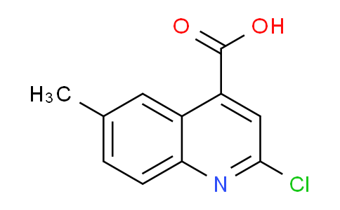 CAS No. 50503-75-8, 2-Chloro-6-methylquinoline-4-carboxylic acid