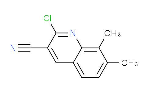 CAS No. 917746-03-3, 2-Chloro-7,8-dimethylquinoline-3-carbonitrile