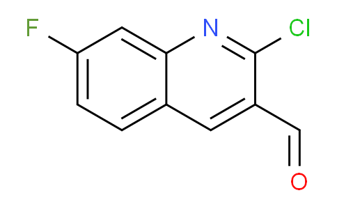 CAS No. 745830-16-4, 2-Chloro-7-fluoroquinoline-3-carbaldehyde