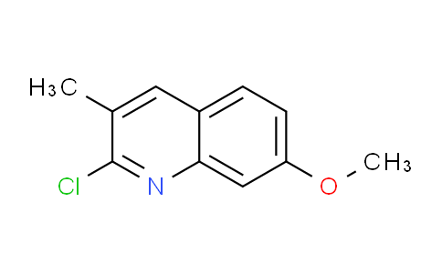CAS No. 132118-45-7, 2-Chloro-7-methoxy-3-methylquinoline
