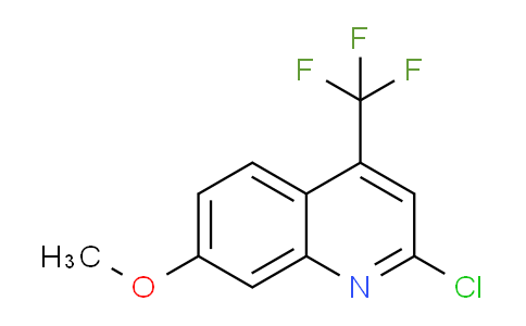 CAS No. 852062-05-6, 2-Chloro-7-methoxy-4-(trifluoromethyl)quinoline