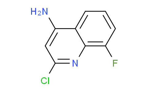 CAS No. 1707359-89-4, 2-Chloro-8-fluoroquinolin-4-amine