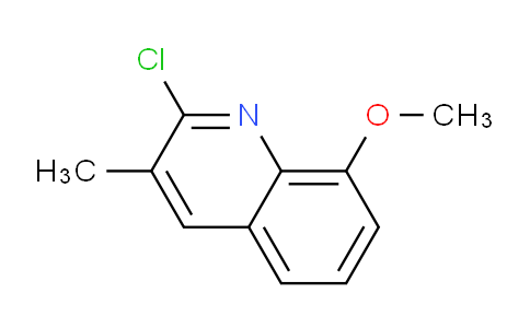 CAS No. 132118-31-1, 2-Chloro-8-methoxy-3-methylquinoline