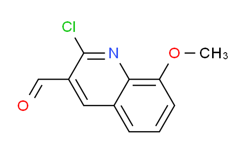 CAS No. 73568-28-2, 2-Chloro-8-methoxyquinoline-3-carbaldehyde