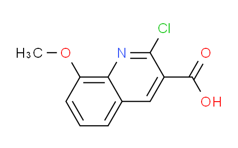 CAS No. 1017157-83-3, 2-Chloro-8-methoxyquinoline-3-carboxylic acid