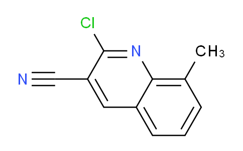 CAS No. 136812-21-0, 2-Chloro-8-methylquinoline-3-carbonitrile