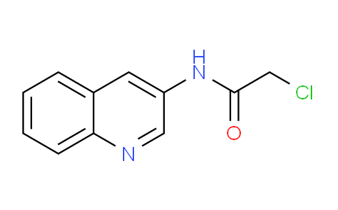 CAS No. 121221-07-6, 2-Chloro-N-(quinolin-3-yl)acetamide