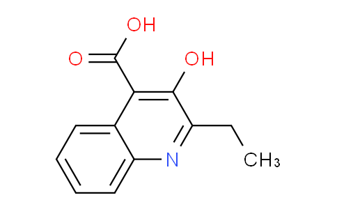 CAS No. 811432-22-1, 2-Ethyl-3-hydroxyquinoline-4-carboxylic acid