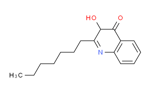 CAS No. 108985-27-9, 2-Heptyl-3-hydroxyquinolin-4(1H)-one