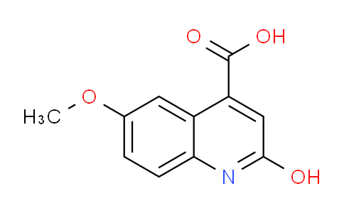 CAS No. 32431-29-1, 2-Hydroxy-6-methoxyquinoline-4-carboxylic acid