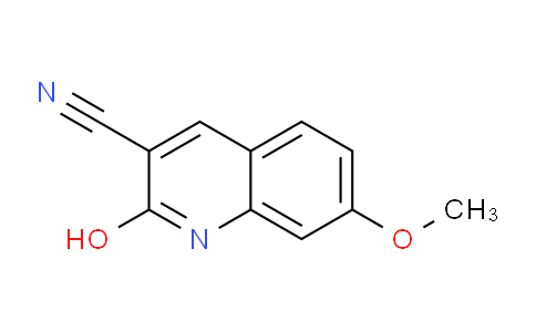 CAS No. 116704-99-5, 2-Hydroxy-7-methoxyquinoline-3-carbonitrile
