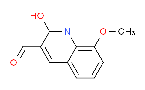 CAS No. 112584-01-7, 2-Hydroxy-8-methoxyquinoline-3-carbaldehyde