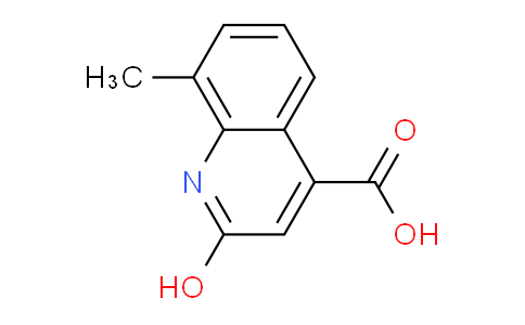 CAS No. 30333-55-2, 2-Hydroxy-8-methylquinoline-4-carboxylic acid