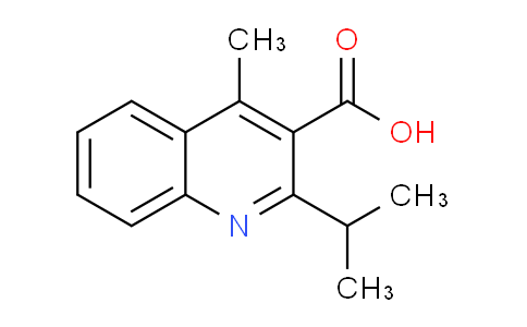CAS No. 1443288-49-0, 2-Isopropyl-4-methylquinoline-3-carboxylic acid
