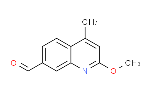 CAS No. 89446-54-8, 2-Methoxy-4-methylquinoline-7-carbaldehyde