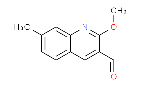 CAS No. 842972-37-6, 2-Methoxy-7-methylquinoline-3-carbaldehyde