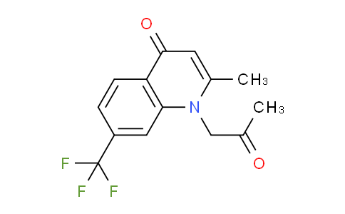 CAS No. 1210770-52-7, 2-Methyl-1-(2-oxopropyl)-7-(trifluoromethyl)quinolin-4(1H)-one