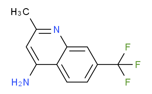 CAS No. 917562-00-6, 2-Methyl-7-(trifluoromethyl)quinolin-4-amine