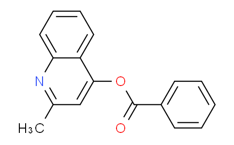 CAS No. 111947-01-4, 2-Methylquinolin-4-yl benzoate
