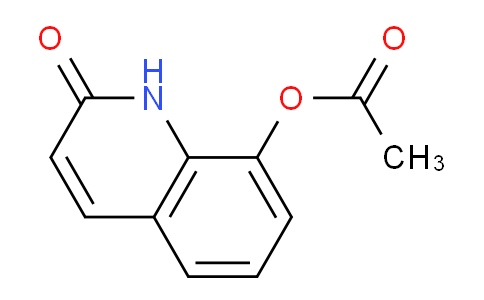 CAS No. 15450-72-3, 2-Oxo-1,2-dihydroquinolin-8-yl acetate