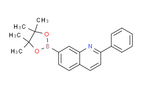 CAS No. 867164-54-3, 2-Phenyl-7-(4,4,5,5-tetramethyl-1,3,2-dioxaborolan-2-yl)quinoline