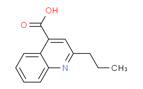 CAS No. 1019-03-0, 2-Propylquinoline-4-carboxylic acid