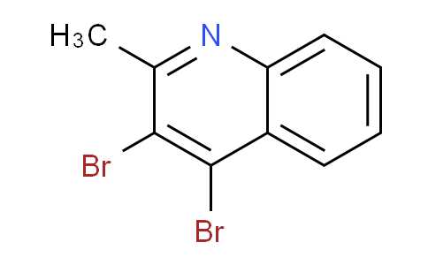 CAS No. 500349-69-9, 3,4-Dibromo-2-methylquinoline