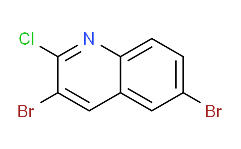 CAS No. 1379338-22-3, 3,6-Dibromo-2-chloroquinoline