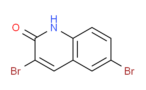 CAS No. 173282-29-6, 3,6-Dibromoquinolin-2(1H)-one