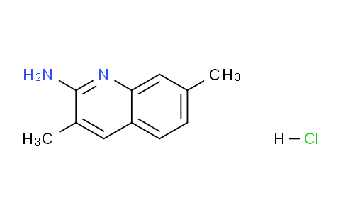 CAS No. 1172722-63-2, 3,7-Dimethylquinolin-2-amine hydrochloride