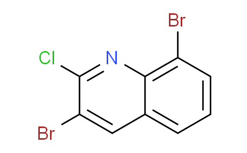 CAS No. 1447960-33-9, 3,8-Dibromo-2-chloroquinoline
